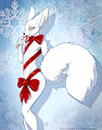 CandyCane Fennec (by MoodyFerret)