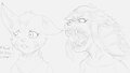 She is angry again...but why this time ? by Fiddles