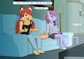 COMMISION - Lolazer OCs TV Night Out
