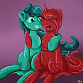 Ruby and Morpha by NovaSpark