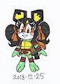 Melissa as Michelangelo