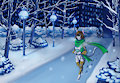 [Com] Winter walk in the park