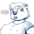 Kith the polar bear by Drake Fenwick