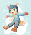 Winter boy by Yupa