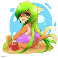 Enjoying The Beach by Xfactor3802