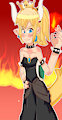 bowsette by isidoragames25