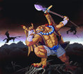 Garland from Breath of Fire III by corvuspointer