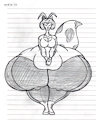 Sketchy Cat Hips