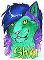 SketchBadge - Shika