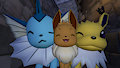 Group Family Hug by InfiniteEevee