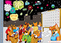 Fox Calendar 2019 - January