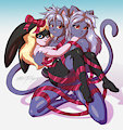 COM - Felicia and Ruby - Loosely Wrapped Present