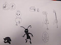 random sketches by Asch13
