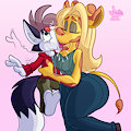 [A-T] Too much tongue by JAMEArts