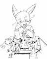 Drunk bunny