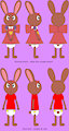 Amy The Baby Bunny - Simple Diaper