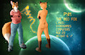 Emergency Commish #3 Pyn Ref Sheet by AcidFoxArtz
