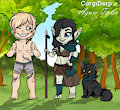 A meeting in the woods by ColleenMae