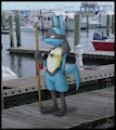 Guarding Lucario