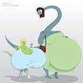 Viper Walks the Dinosaur by SatsumaLord