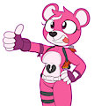 (CM) Funny bear giving the thumbs up