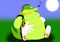 Vector the fat Crocodile by JollyVille