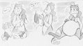 Chocolate Bunnies by doublecue