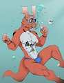 Very sexy 'mon underwater by darkbunny666