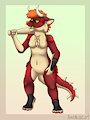 .: Lady with a baseball bat :. [AT]