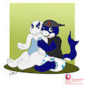 Mako and lugia plushy - By Littlemonsterz