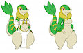 TheStrider - Snivy by sukani