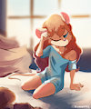 Gadget - Morning mousy by VioletEchoes