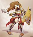 Ousian Warrior Redraw