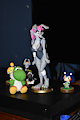 Derpy Dingo sculpture