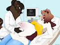 C: Last Peek at the Pups by horsefever