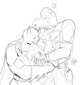 BatmanxDabaxDeadpool by HowlsMoon