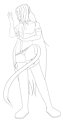 Gage Anthro Inking by EbonyAlec