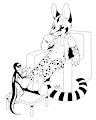 Ilynine rubs Javi's feet by DrJavi