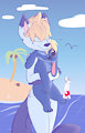day at the beach