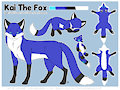 Feral Ref Sheet by Soryane by KaiTheFox
