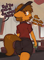 Pizza Girl by MarsMiner