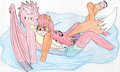 Cuddles~ by DaemonGodFox