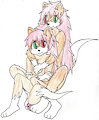 Twins. by DaemonGodFox