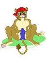 playfull lion by zooshi