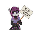 Amber Sticker: Don't Lewd