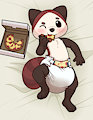 Pizza Panda and Heavy Load Squirrel by Tenerius
