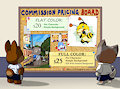 Commission pricing sheet