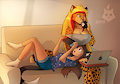 [C] Lazy days by KirumoKat