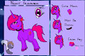 Night Glimmer Ref Sheet by EstradaCreations