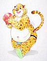 Benjamin Clawhauser by Toasts